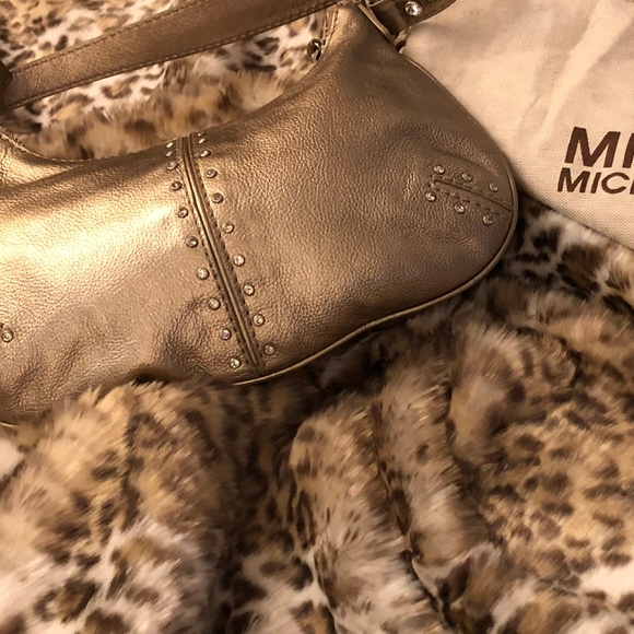 Gold /Rhinestone Evening Handbag by Michael Kors - Picture 3 of 7